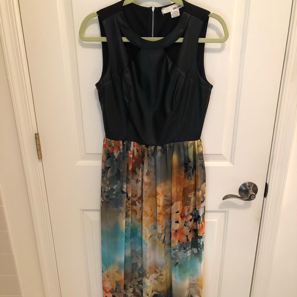 Sans Souci Maxi Dress with floral print